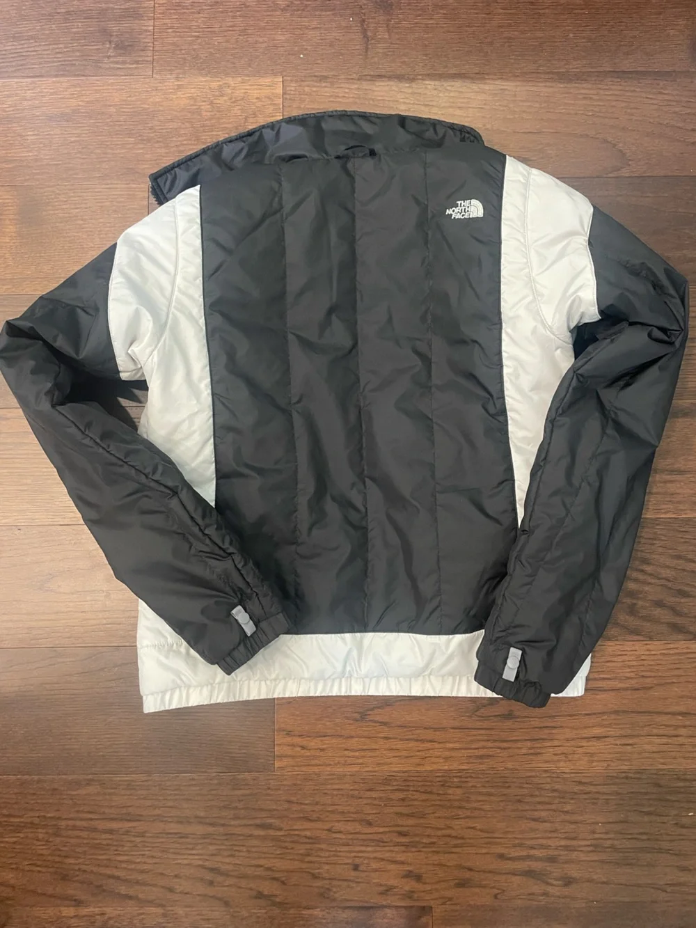 The North Face Women’s  Black & Cream Insulated Bomber Style Jacket